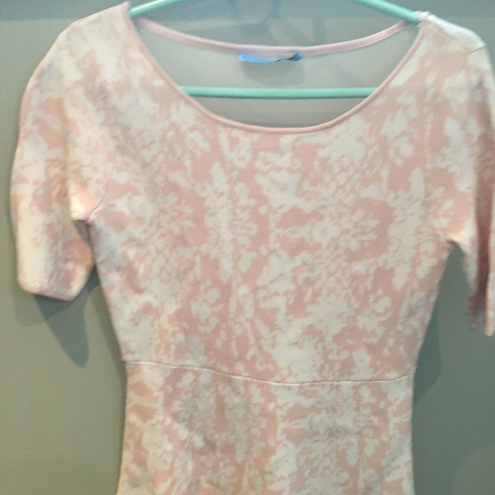 Short sleeve Antonio Melani top with deep v back